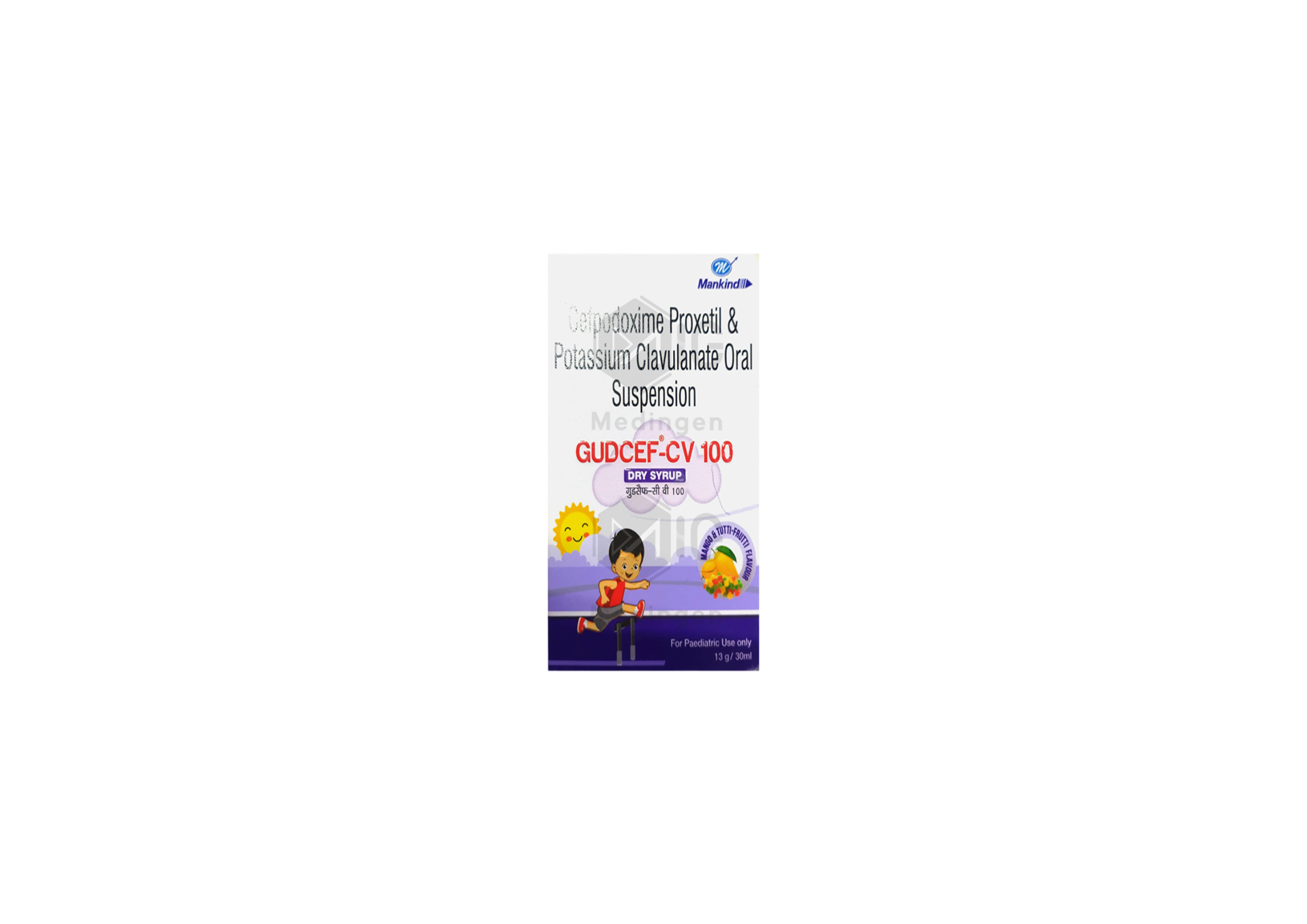 GUDCEF CV 100 DRY SYRUP